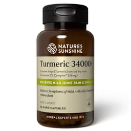 Natures Sunshine Turmeric 34000+ 60 Capsules