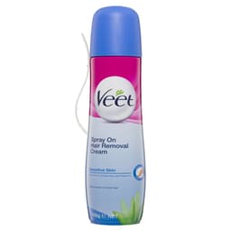 Veet Spray On Cream For Hair Removal Sensitive 150G