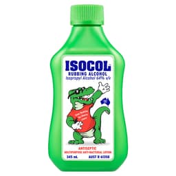 Isocol Antiseptic Rubbing Alcohol Lotion 345Ml