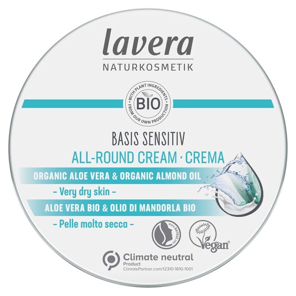 Lavera Basis Sensitiv All Round Cream 150Ml