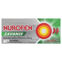 Nurofen Zavance Fast Pain Relief 24 Caplets