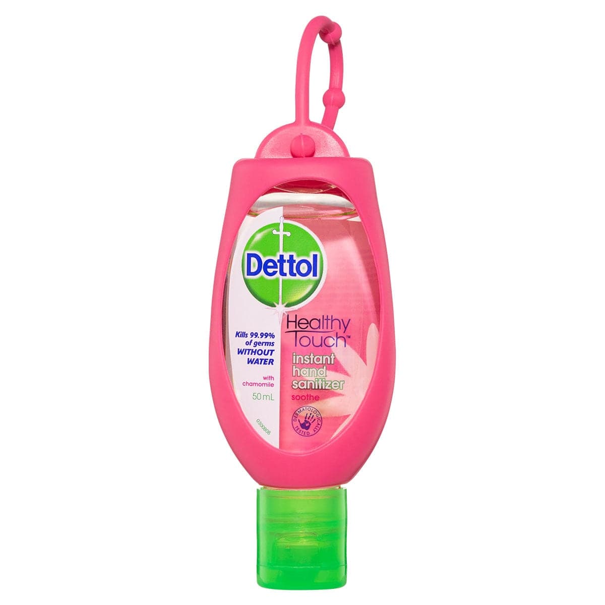 Thumbnail Dettol Instant Hand Sanitiser Soothe With Pink Clip 50Ml