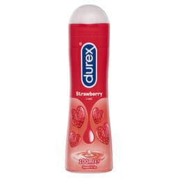 Durex Strawberry Personal Lubricant 100Ml