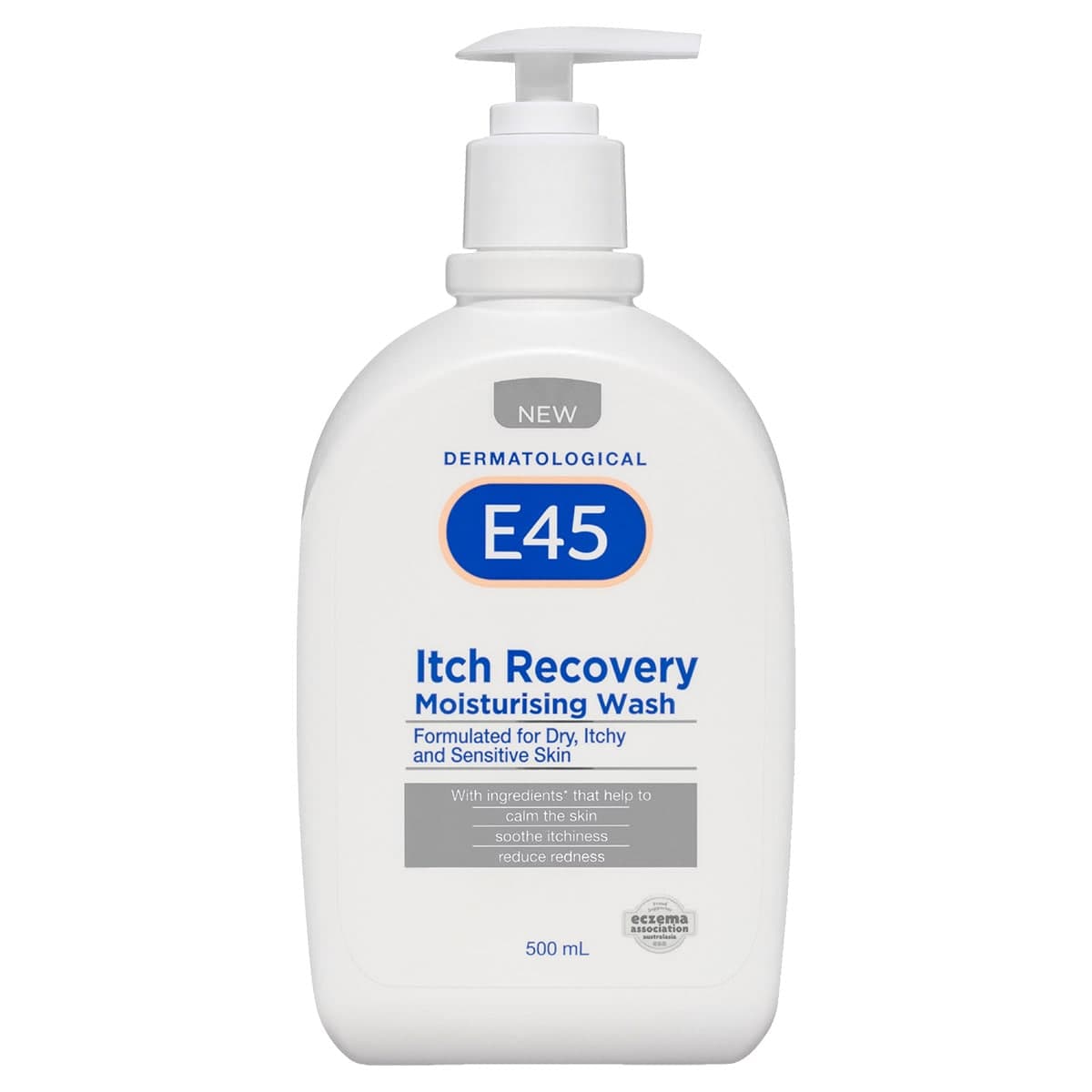 E45 Itch Recovery Moisturising Body Wash 500Ml