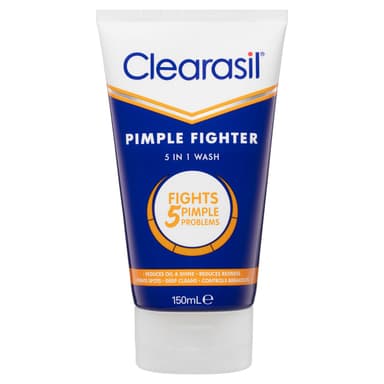 Clearasil Pimple Fighter 5 In 1 Wash 150Ml