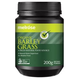 Melrose Organic Barley Grass Powder 200G