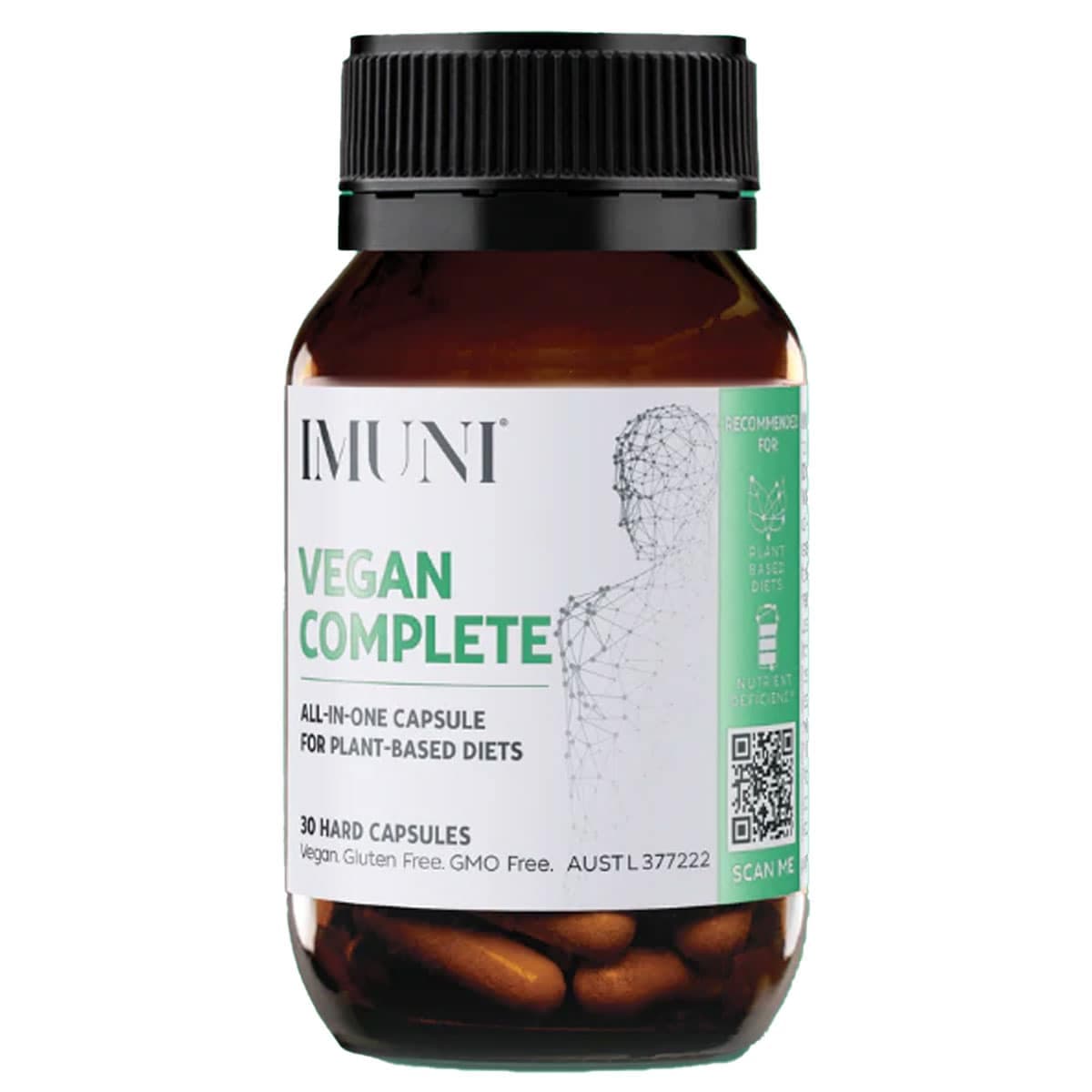 Imuni Vegan Complete 30 Capsules