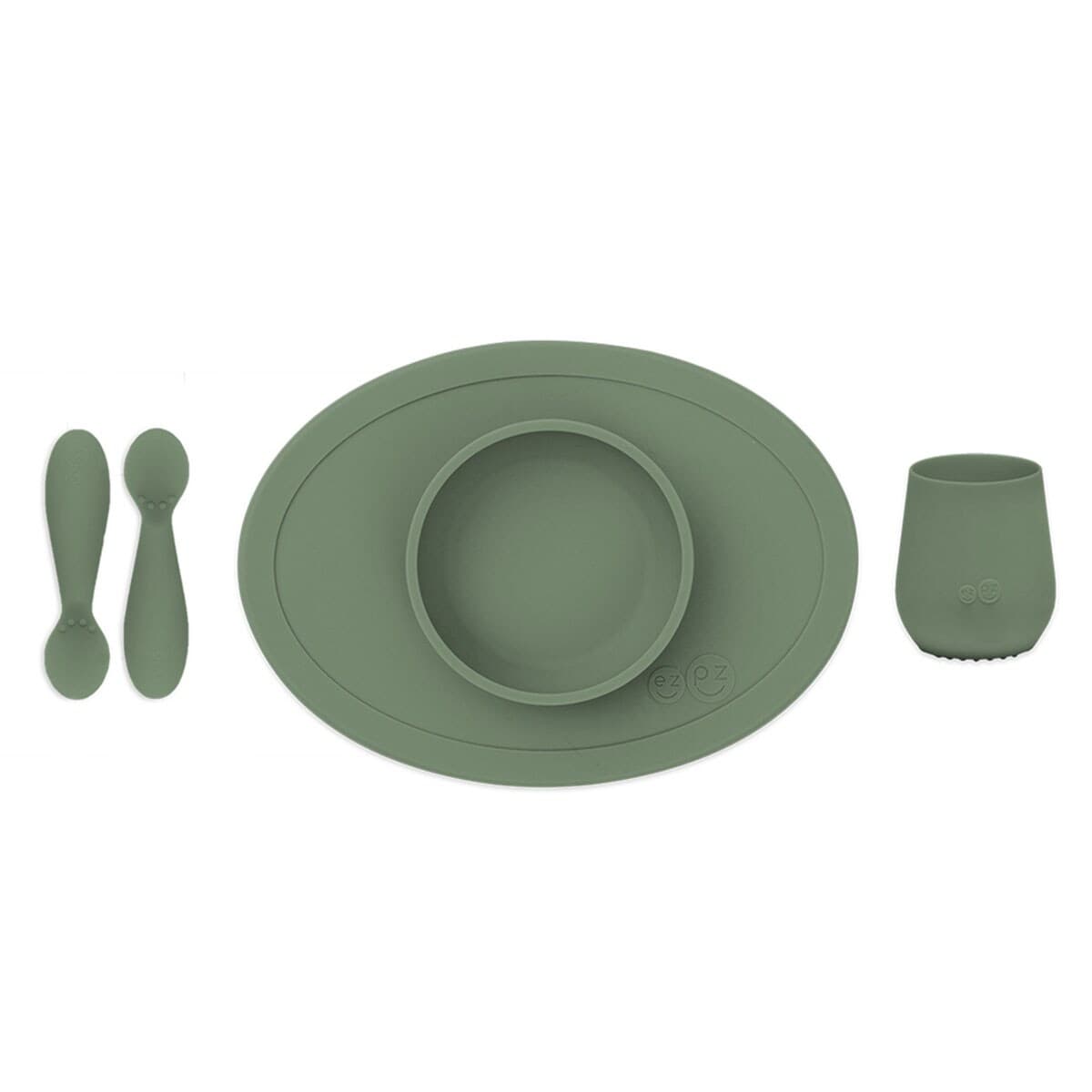 Thumbnail Ezpz Tiny First Foods Set Olive