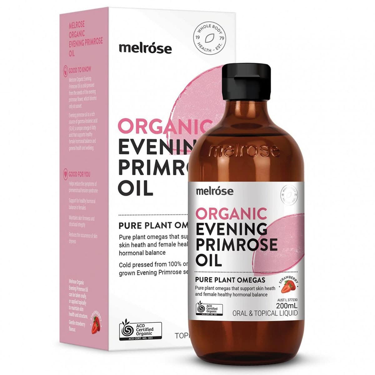 Thumbnail Melrose Organic Evening Primrose Oil 200Ml