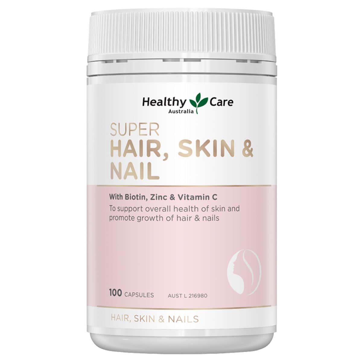 Thumbnail Healthy Care Super Hair Skin & Nails 100 Capsules