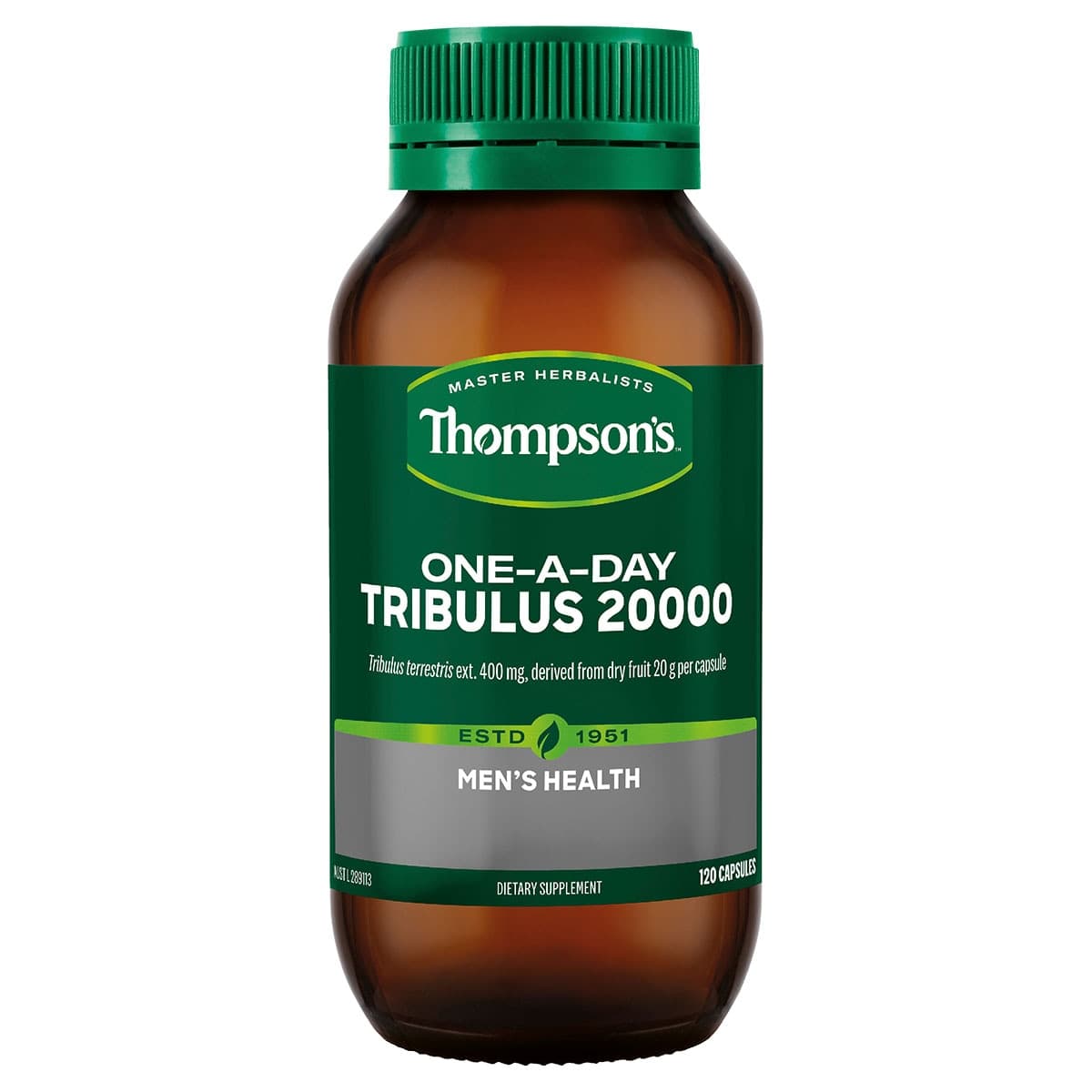 Thompsons One A Day Tribulus 120 Capsules