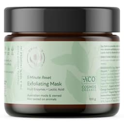 Organic Formulations 5 Minute Reset Exfoliating Mask 100G