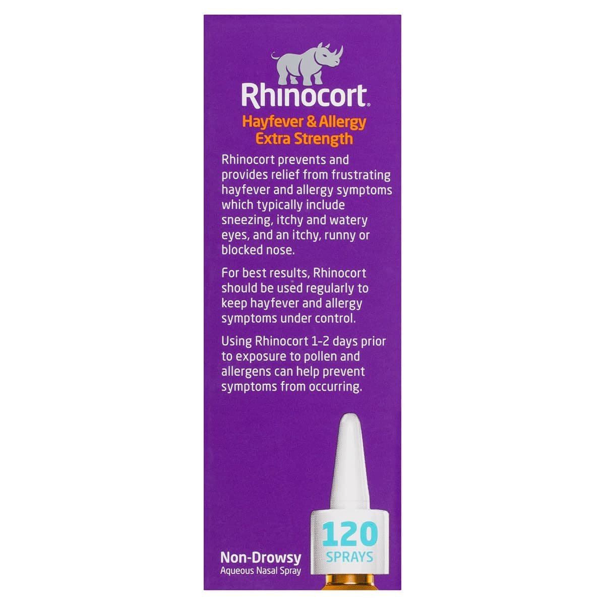 Thumbnail Rhinocort Hayfever & Allergy Extra Strength Nasal Spray 120 Sprays