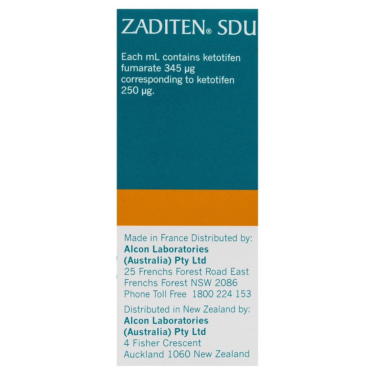 Thumbnail Zaditen Allergy Eye Drops 20 x 0.4ml Vials