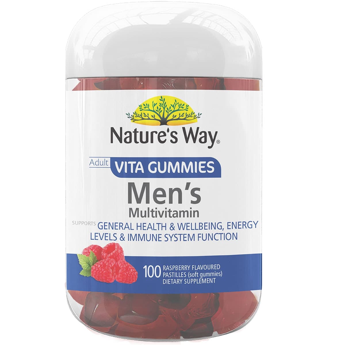 Thumbnail Natures Way Adult Vita Gummies Mens Multivitamin 100 Pack