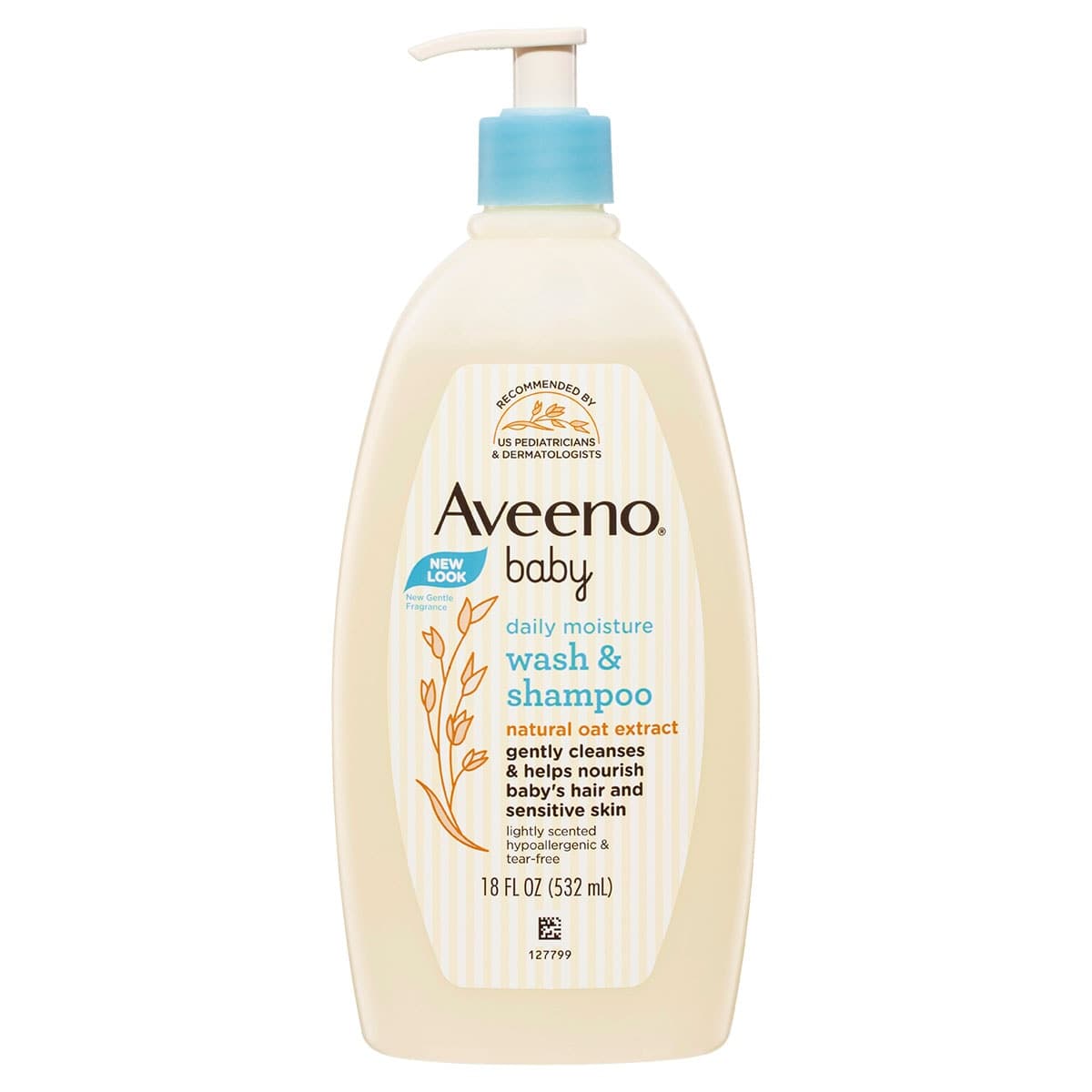 Thumbnail Aveeno Baby Wash & Shampoo Lightly Scented 532Ml