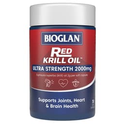 Bioglan Red Krill Oil High Dose 2000Mg 30 Capsules