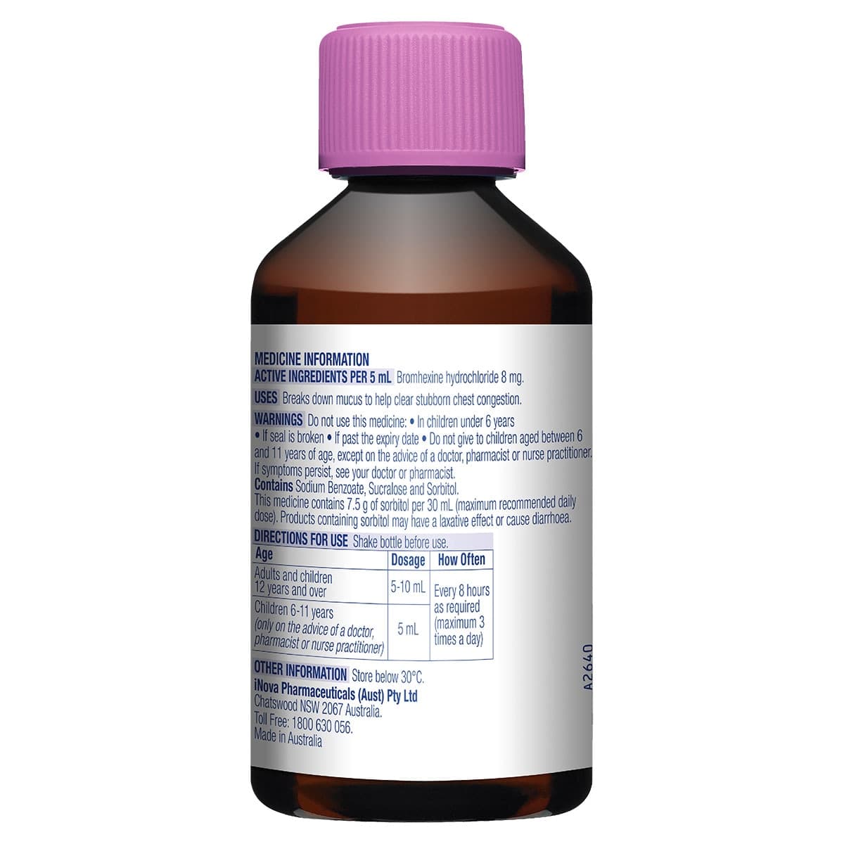 Thumbnail Durotuss Chesty Cough Liquid Double Strength 200ml