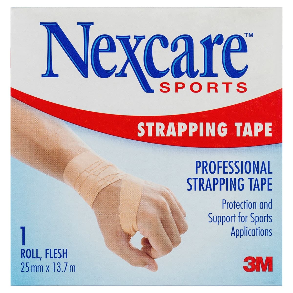 Nexcare Professional Sports Strapping Tape Flesh 25Mm X 13.7M