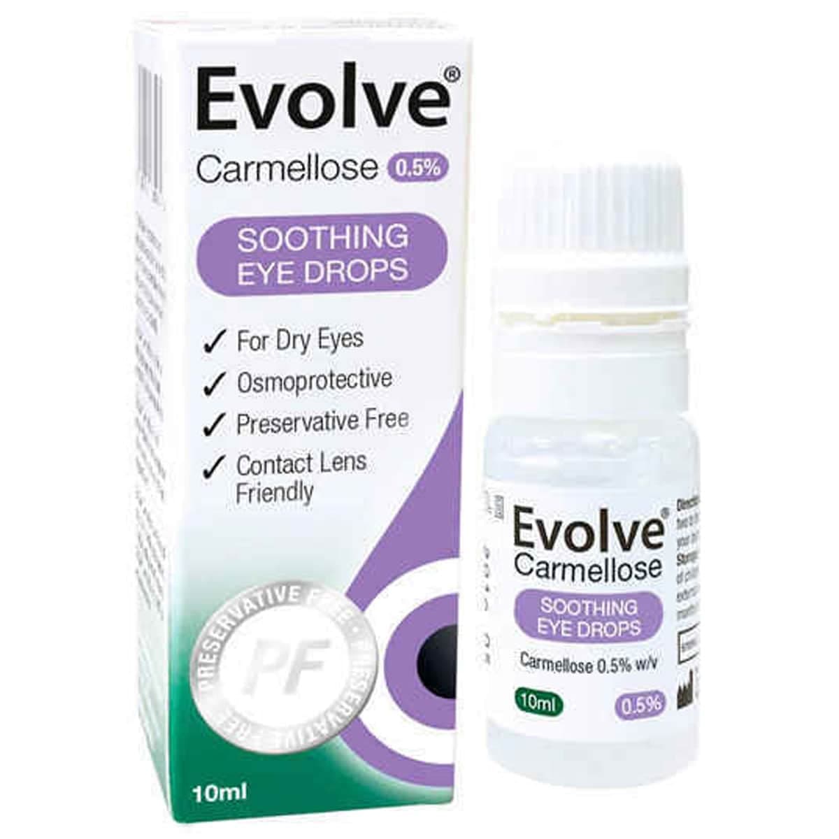 Evolve Carmellose Soothing Eye Drops 10Ml