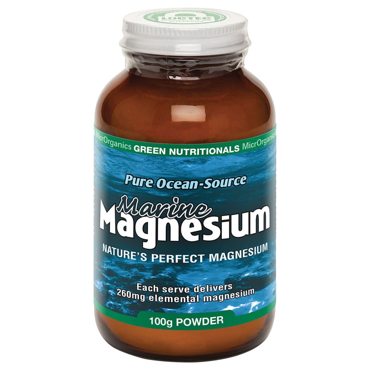 Thumbnail Green Nutritionals Marine Magnesium Powder 100G