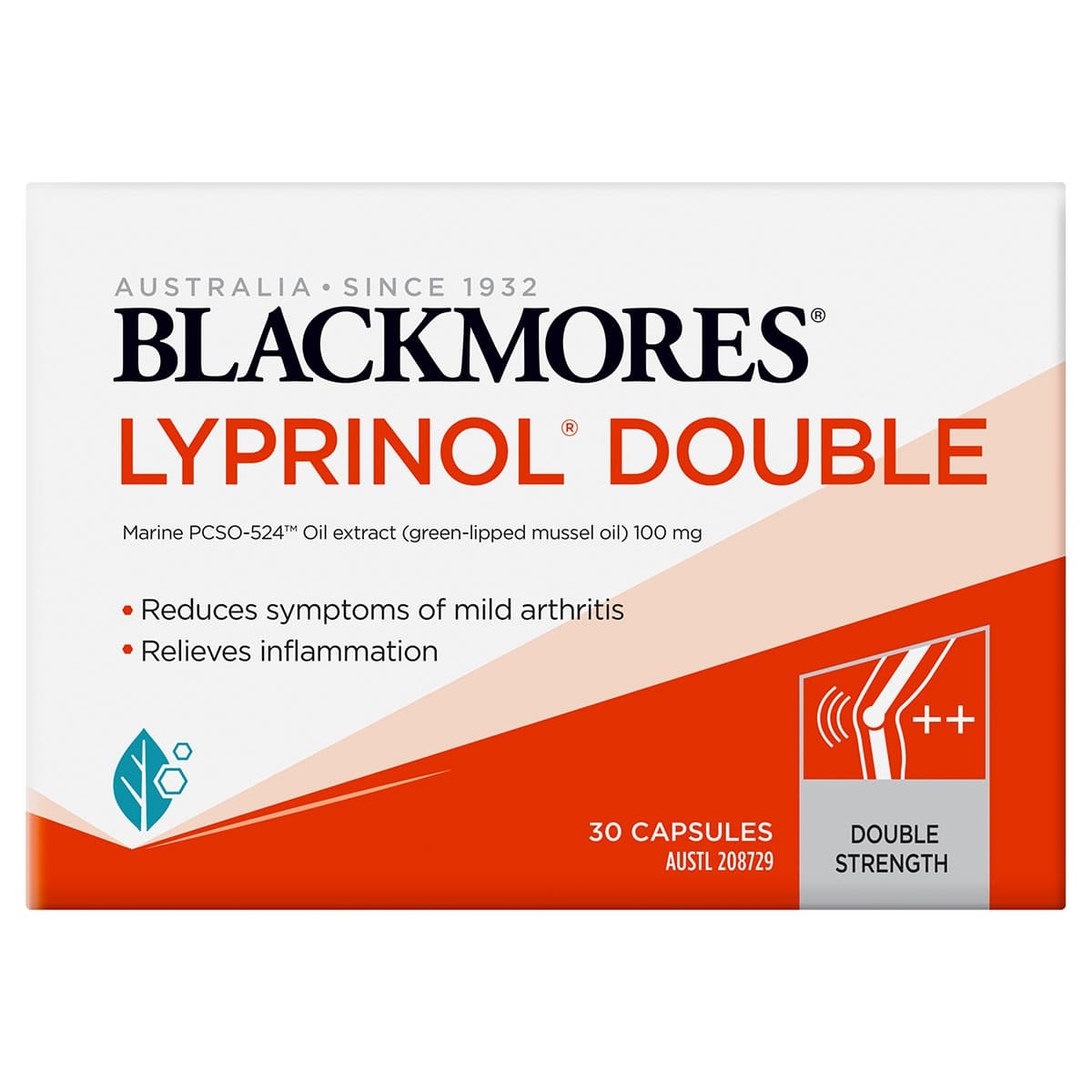 Thumbnail Blackmores Lyprinol Double Strength 30 Capsules