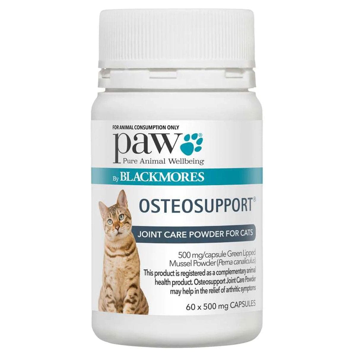 Blackmores Paw Osteosupport Cat 60 Capsules