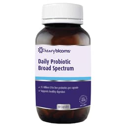 Henry Blooms Daily Probiotic Broad Spectrum 60 Capsules