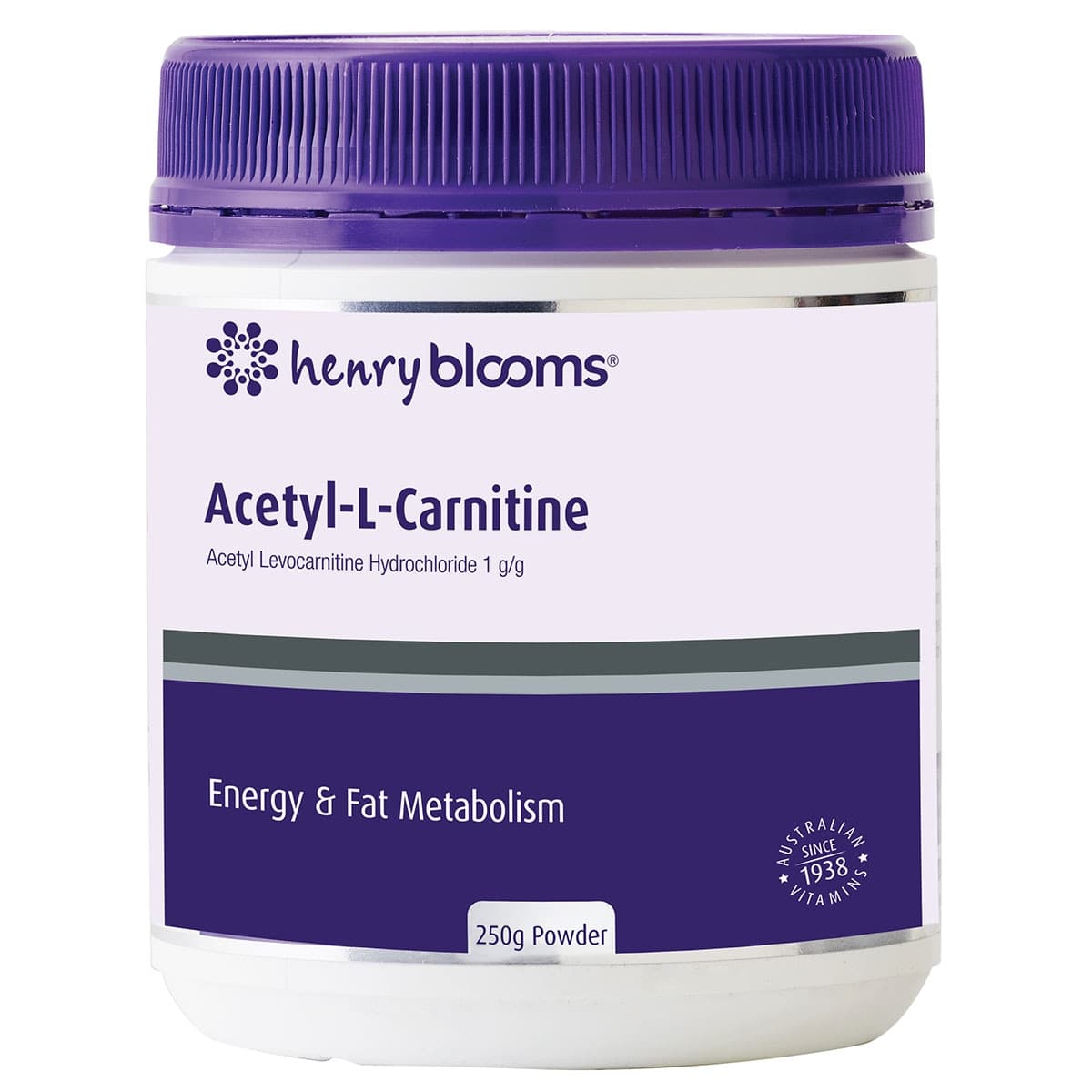 Henry Blooms Acetyl L-Carnitine Powder 250G