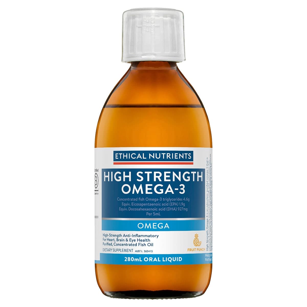 Thumbnail Ethical Nutrients High Strength Omega-3 Fruit Punch 280Ml