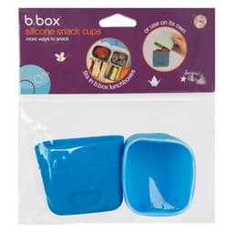 B.Box Silicone Snack Cups 2 Pack Ocean