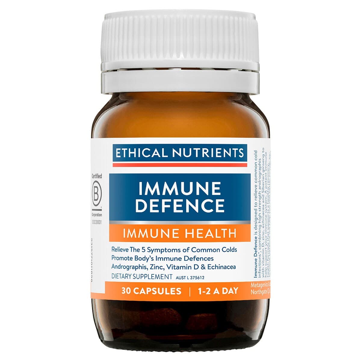 Thumbnail Ethical Nutrients Immune Defence 30 Capsules