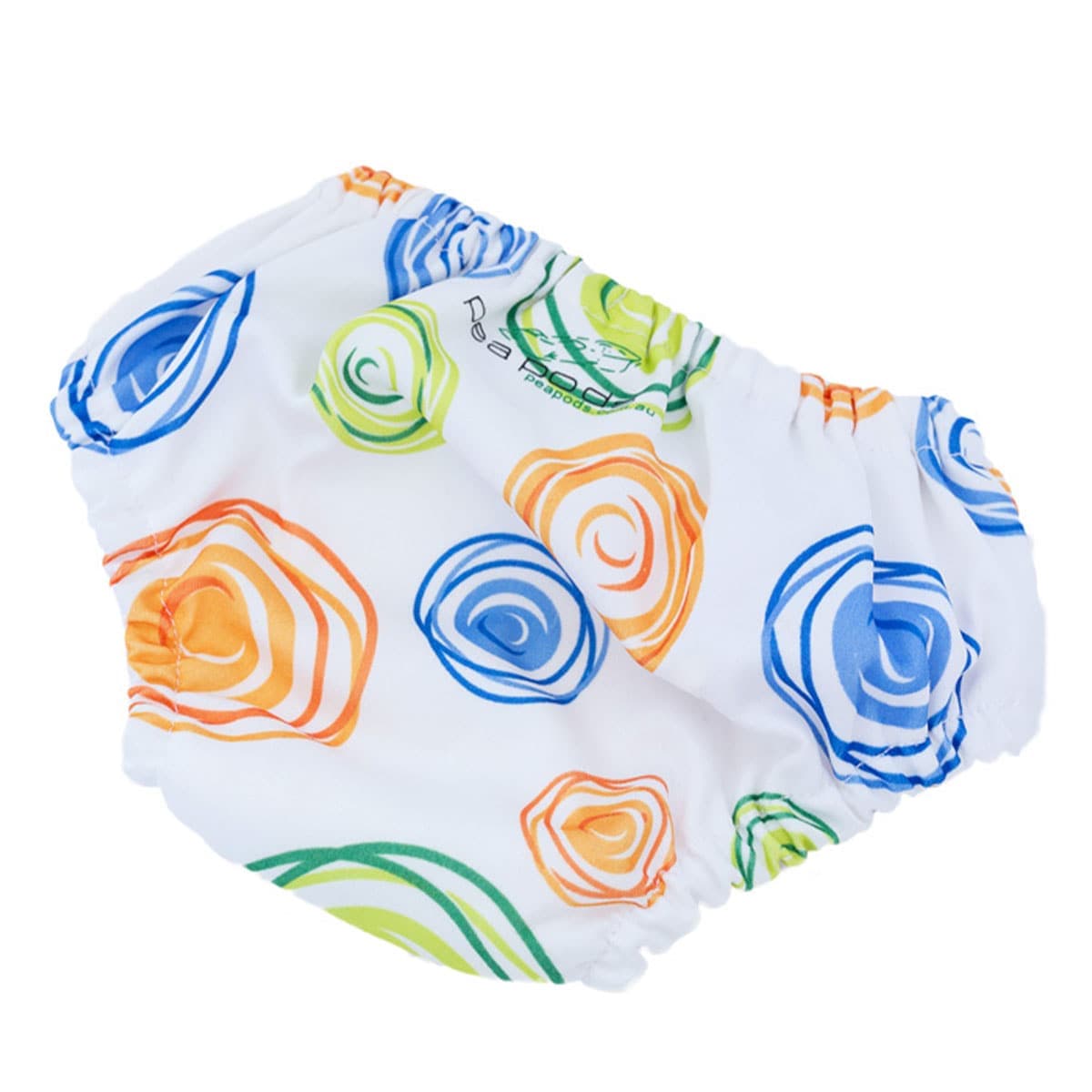 Pea Pods Swimmers Swirl Print Large