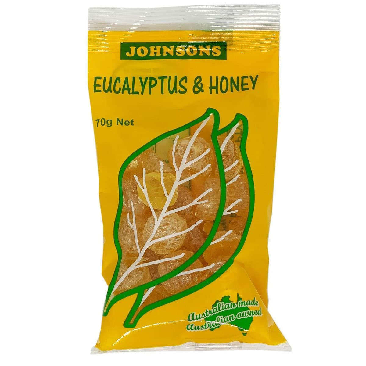 Thumbnail Johnsons Eucalyptus With Honey Drops 70G