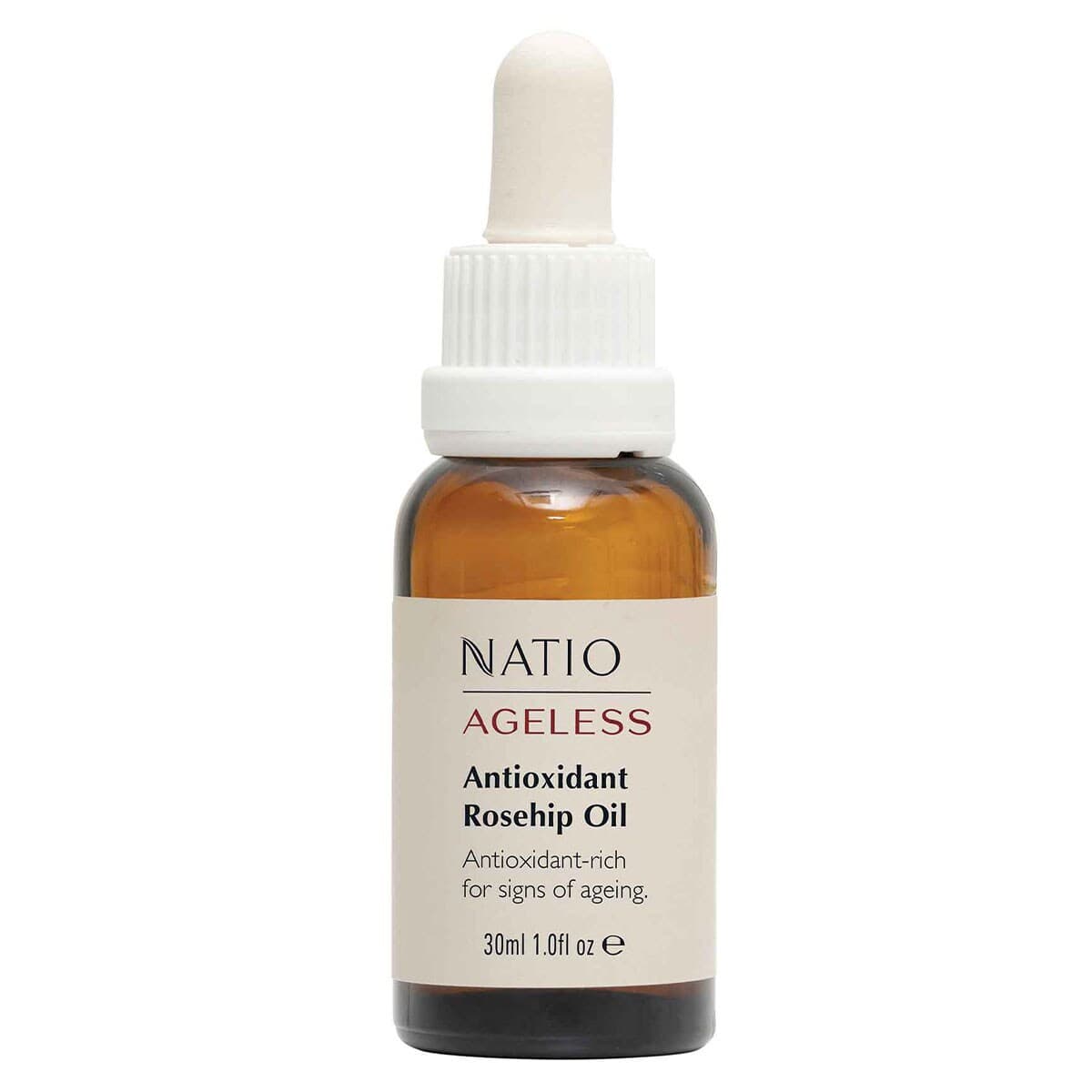 Natio Ageless Antioxidant Rosehip Oil 30Ml