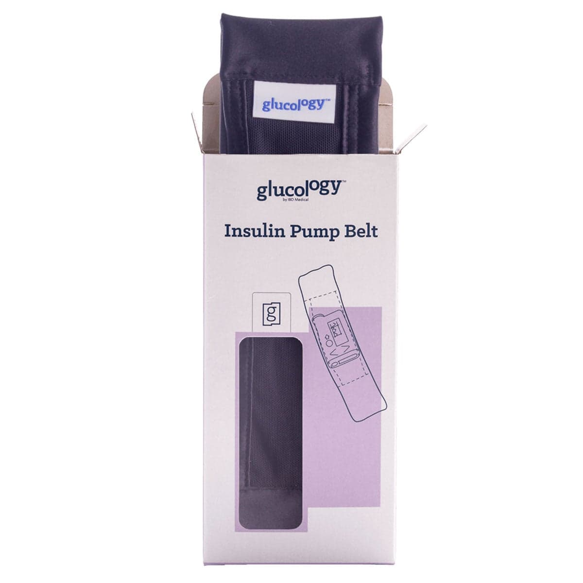 Thumbnail Glucology Insulin Pump Belt Large Black