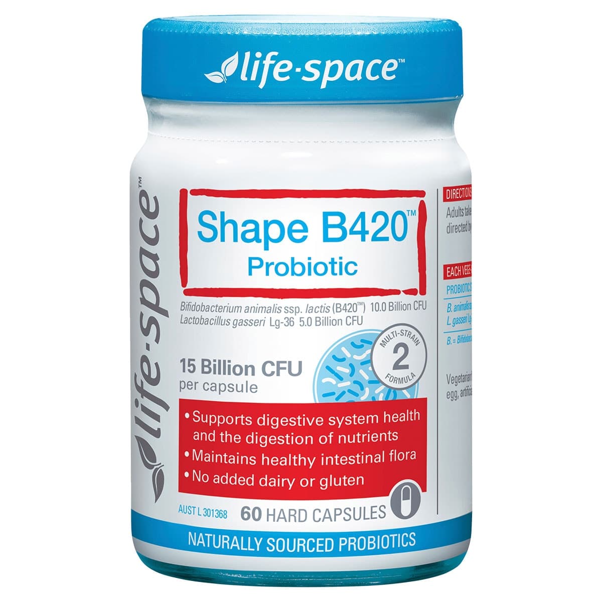 Life-Space Shape B420 Probiotic 60 Capsules