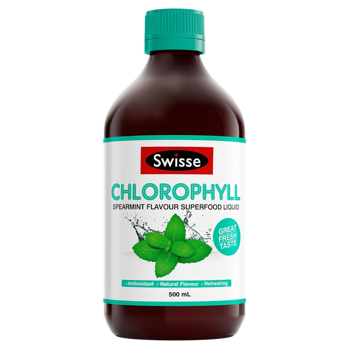 Swisse Chlorophyll Spearmint Flavour Superfood Liquid 500Ml