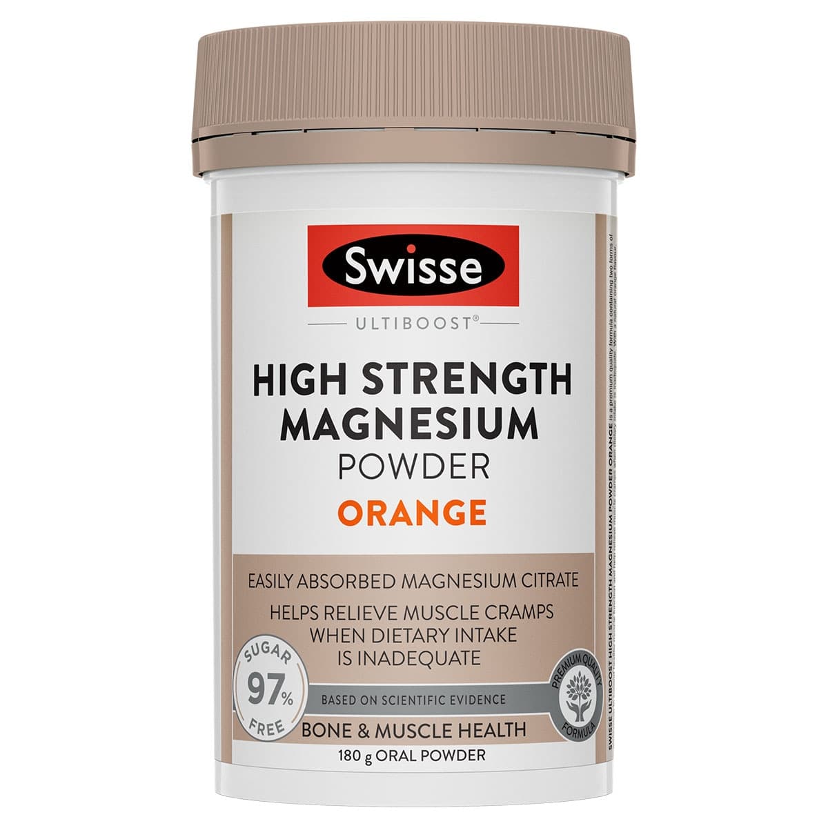 Swisse Ultiboost High Strength Magnesium Powder Orange 180G