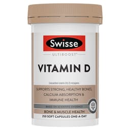 Swisse Ultiboost Vitamin D 250 Capsules