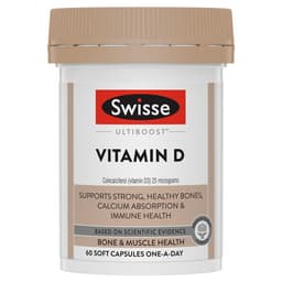 Swisse Ultiboost Vitamin D 60 Capsules