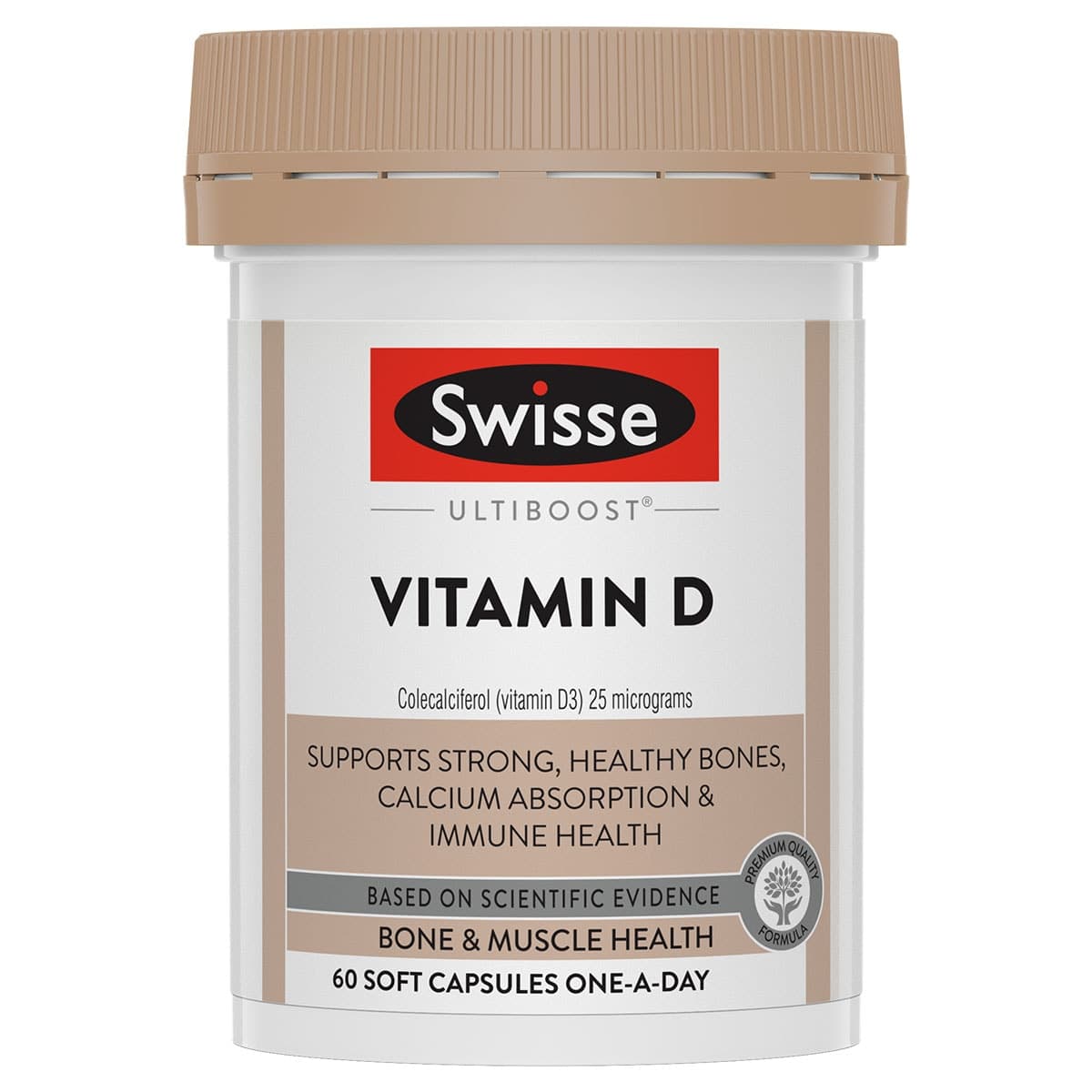 Swisse Ultiboost Vitamin D 60 Capsules