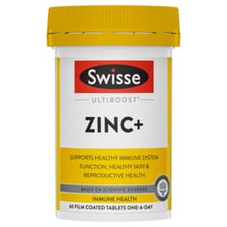 Swisse Ultiboost Zinc+ 60 Tablets