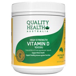 Quality Health High Strength Vitamin D 1000Iu 300 Capsules