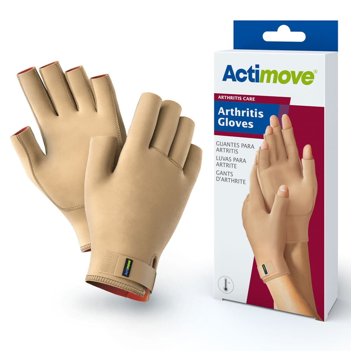 Actimove Arthritis Gloves Medium Beige