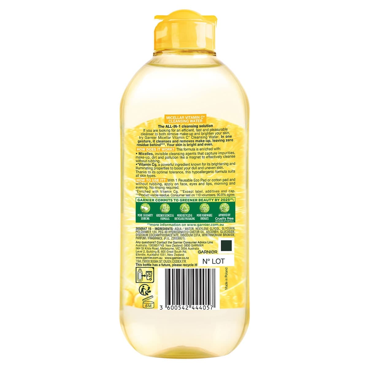 Thumbnail Garnier Micellar Vitamin C Cleansing Water 400Ml