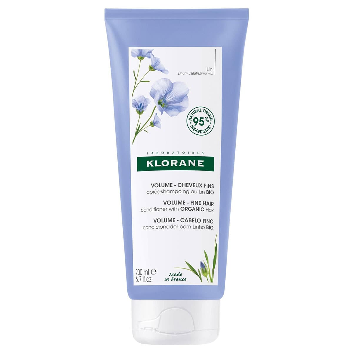 Klorane Volumising Conditioner With Organic Flax 200Ml