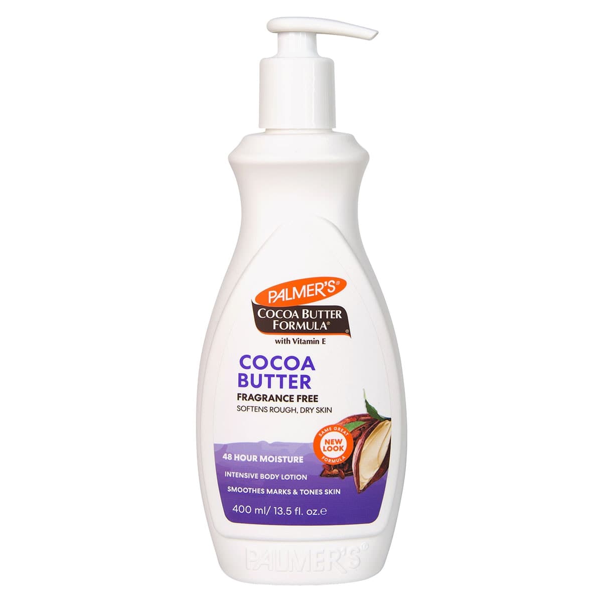 Palmers Cocoa Butter Fragrance Free Body Lotion Pump 400Ml