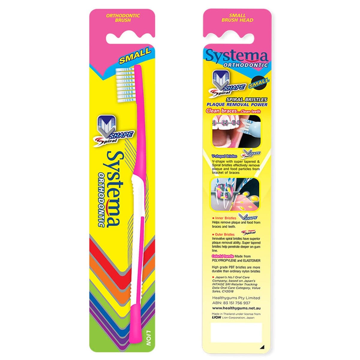 Thumbnail Systema Super Orthodontic Toothbrush