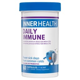 Inner Health Daily Immune Fridge Free 60 Capsules